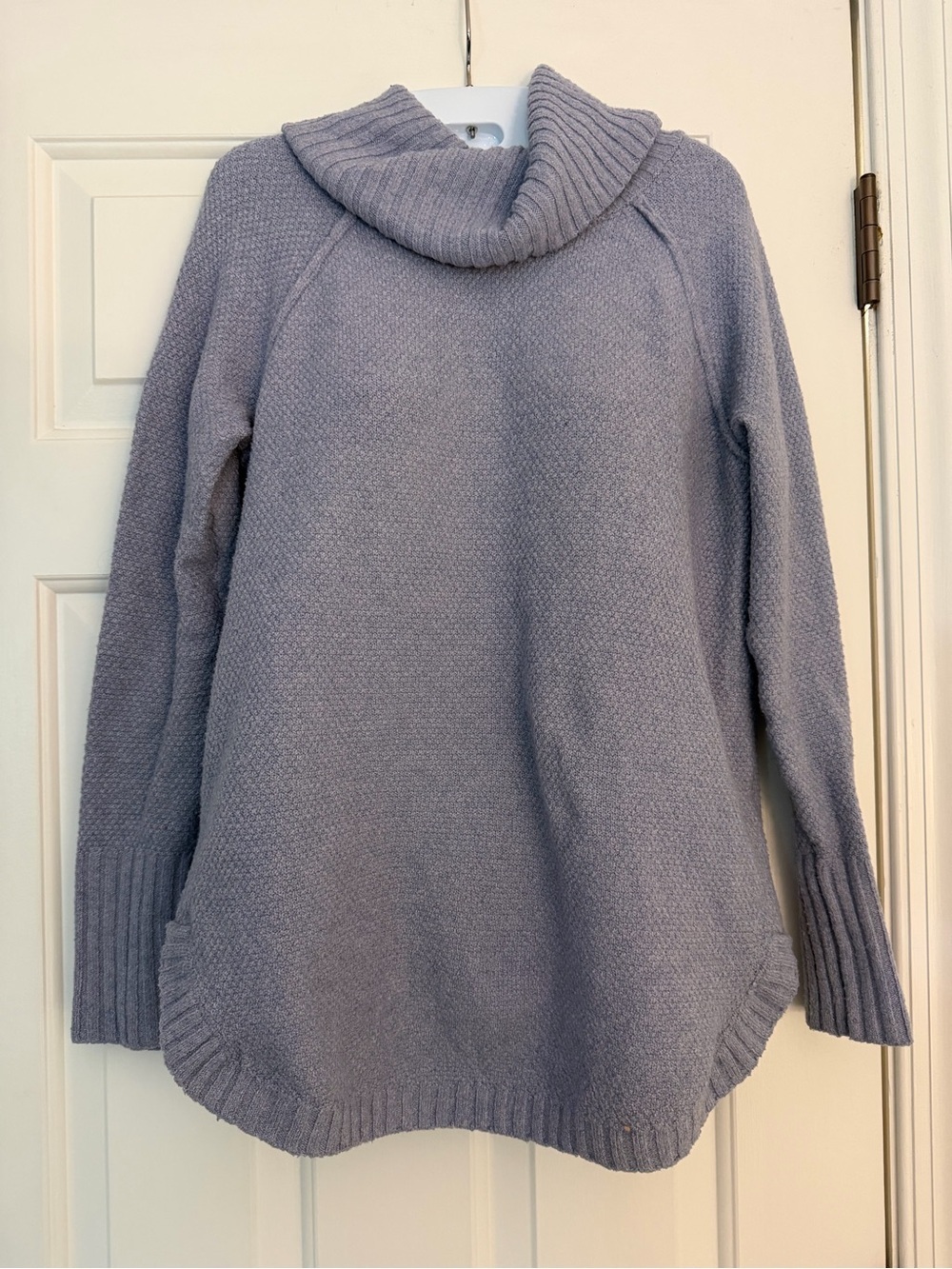 Pink Republic Lavender Cowl Neck Sweater Tunic Small Soft Cozy